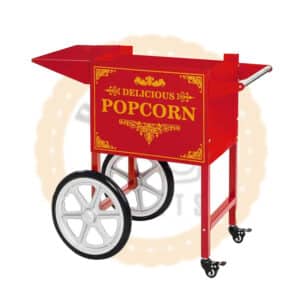 Wagen für Popcornmaschine „Retro Red“ mieten | Blend Events