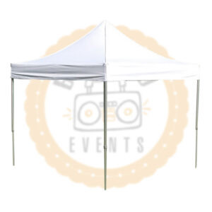 Faltpavillon 2x2m weiß mieten | Blend Events